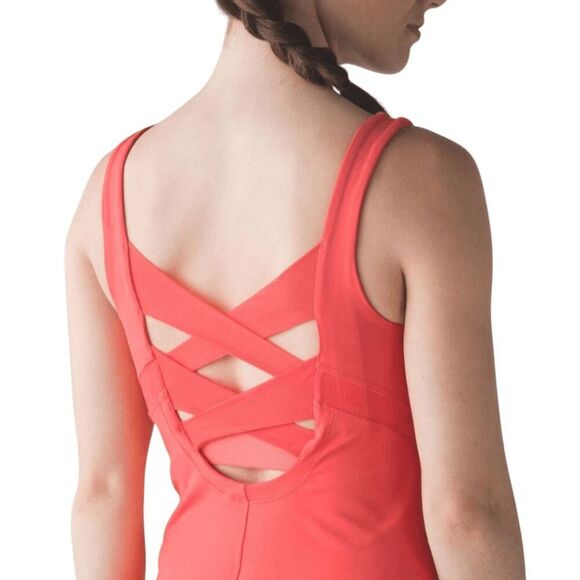 LULULEMON ATHLETICA Rise And Flow Tank Size 4 - Picture 1 of 5